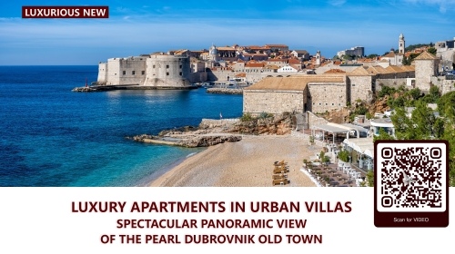 LUXURY APARTMENTS - PANORAMIC SPECTACULAR VIEW ON HISTORIC DUBROVNIK AND THE SEA - Exclusive sale IMB Real Estate 
